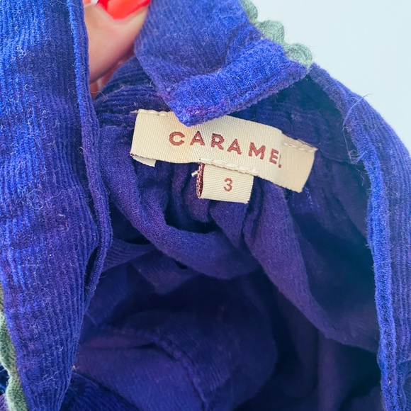 CARAMEL corduroy suspender skirt /pinafore dress 3T - Picture 5 of 6